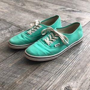 Turquoise Vans